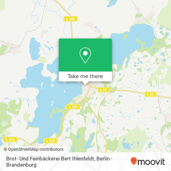 Карта Brot- Und Feinbäckerei Bert Ihlenfeldt