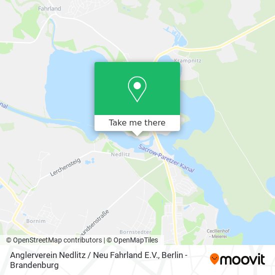 Карта Anglerverein Nedlitz / Neu Fahrland E.V.