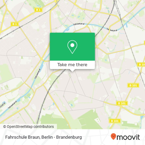 Fahrschule Braun map