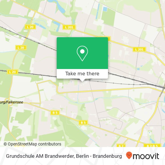 Grundschule AM Brandwerder map