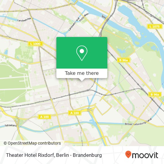 Theater Hotel Rixdorf map