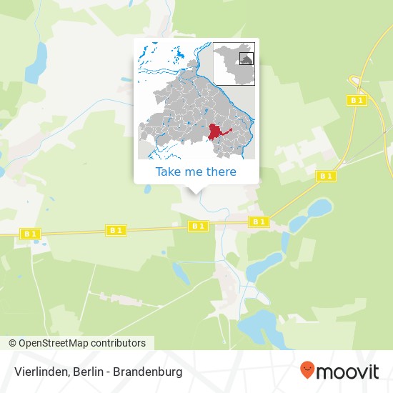 Карта Vierlinden