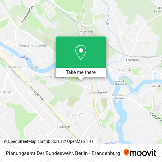 Карта Planungsamt Der Bundeswehr