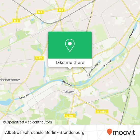 Albatros Fahrschule map