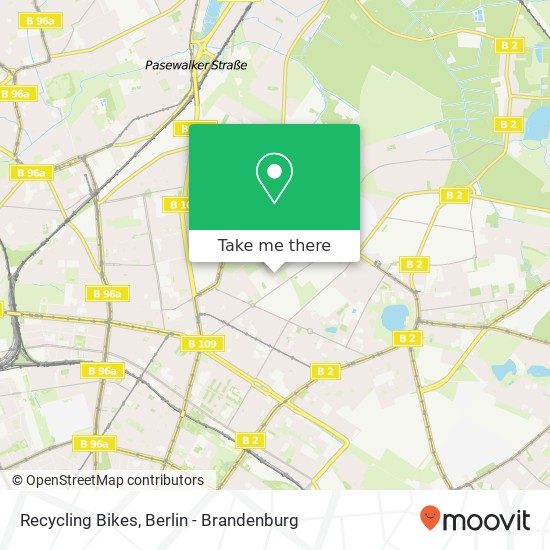 Recycling Bikes map