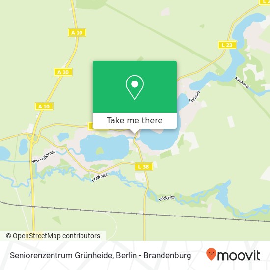 Seniorenzentrum Grünheide map