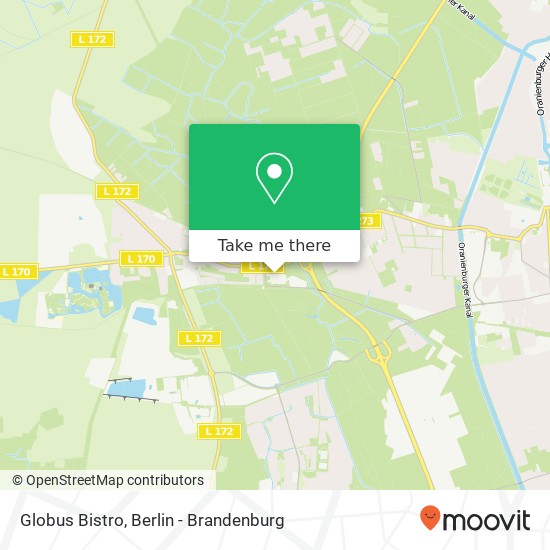 Globus Bistro map