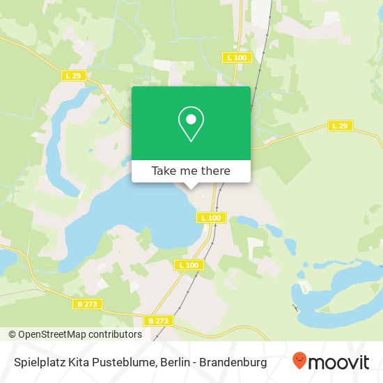 Spielplatz Kita Pusteblume map