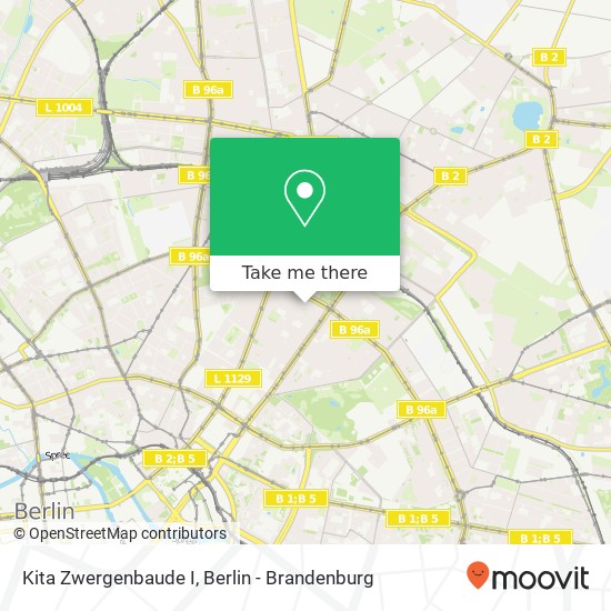 Kita Zwergenbaude I map