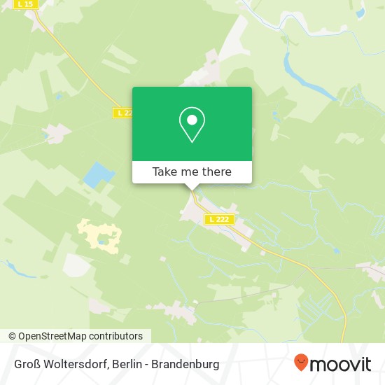 Groß Woltersdorf map