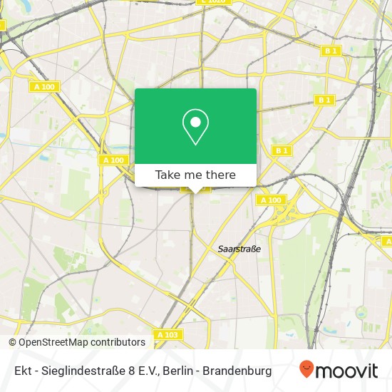 Ekt - Sieglindestraße 8 E.V. map