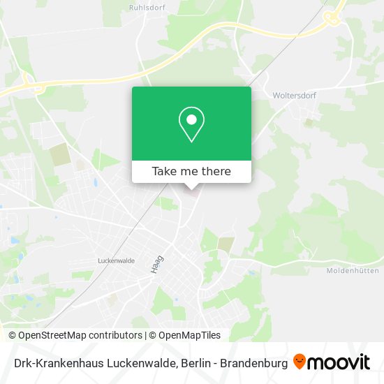 Drk-Krankenhaus Luckenwalde map