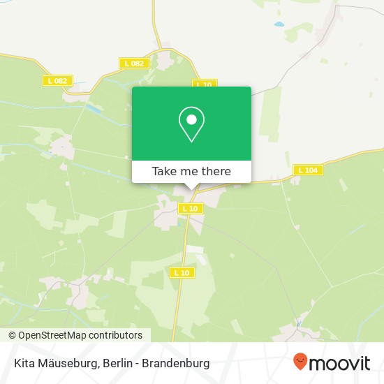 Kita Mäuseburg map