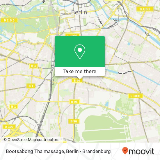 Карта Bootsabong Thaimassage