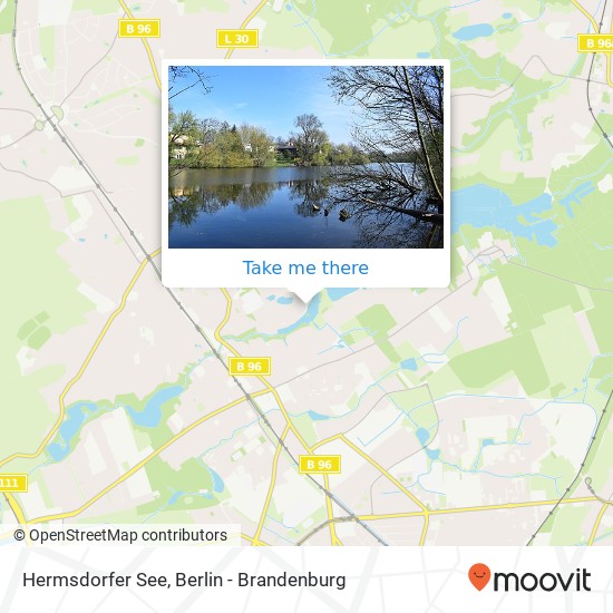 Карта Hermsdorfer See