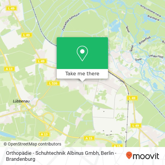 Orthopädie - Schuhtechnik Albinus Gmbh map