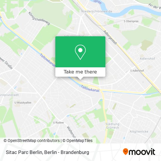 Sitac Parc Berlin map