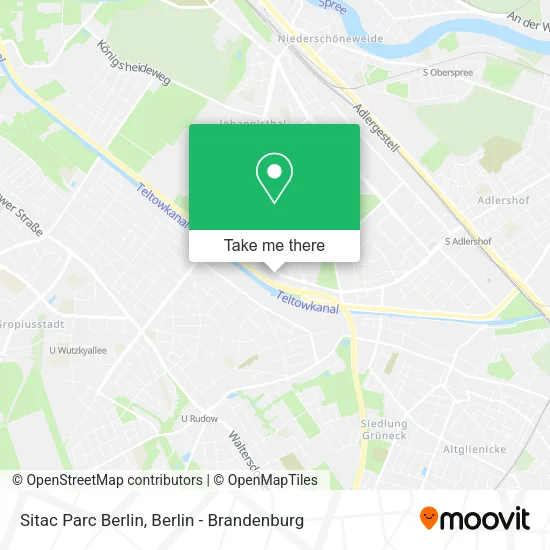 Карта Sitac Parc Berlin