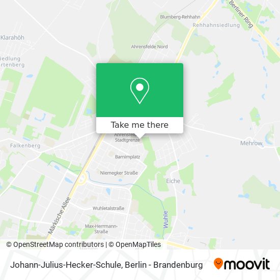 Карта Johann-Julius-Hecker-Schule