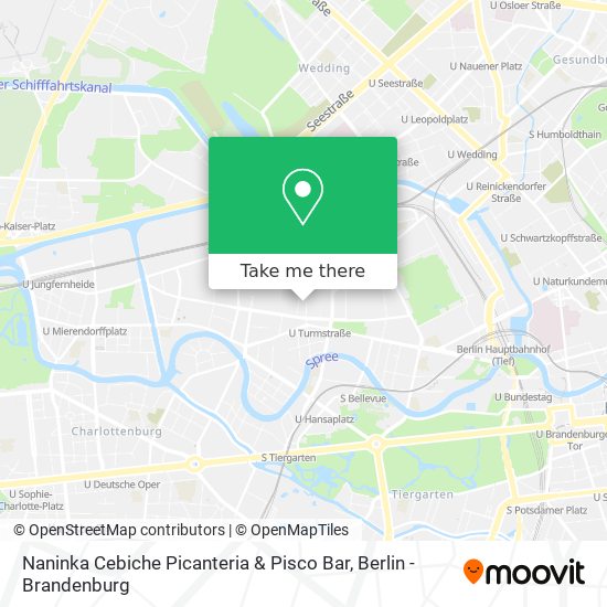 Карта Naninka Cebiche Picanteria & Pisco Bar