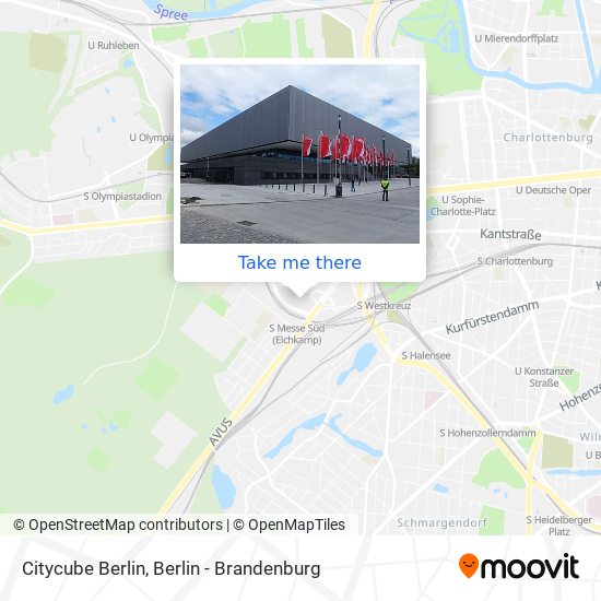 Citycube Berlin map