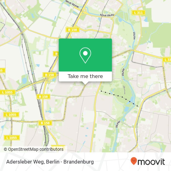 Adersleber Weg map