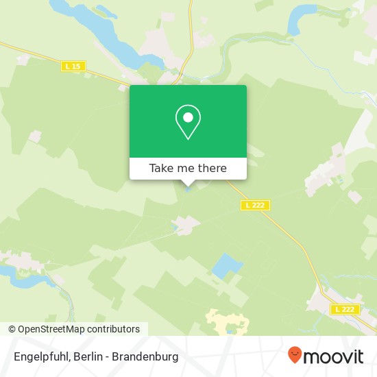 Engelpfuhl map