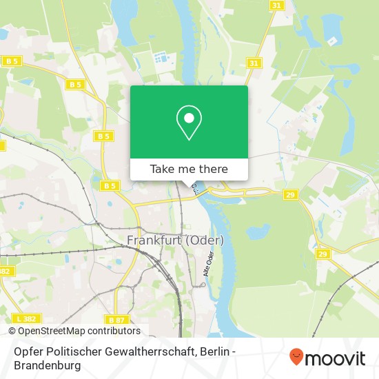 Opfer Politischer Gewaltherrschaft map