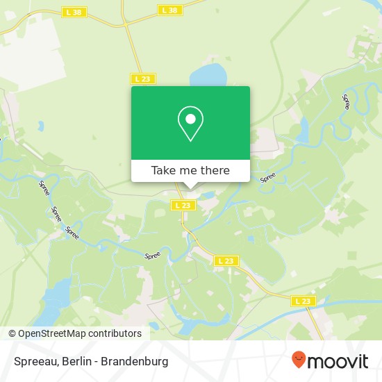 Карта Spreeau