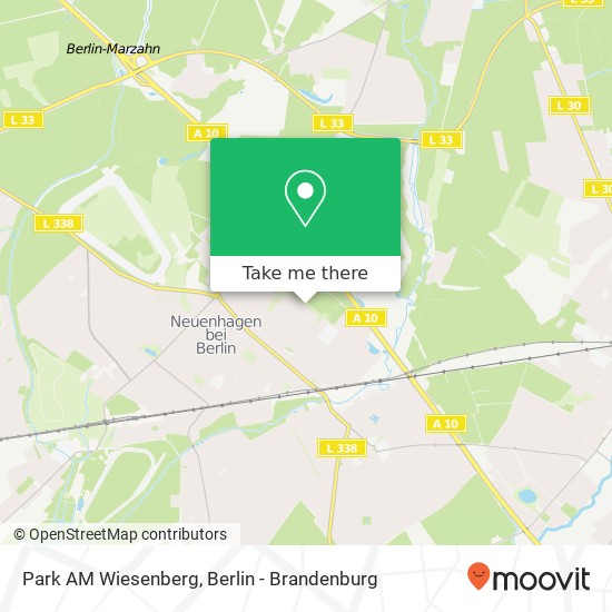 Park AM Wiesenberg map