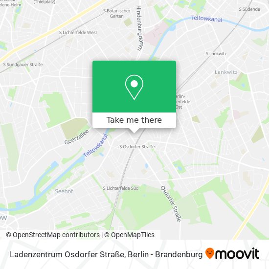 Карта Ladenzentrum Osdorfer Straße
