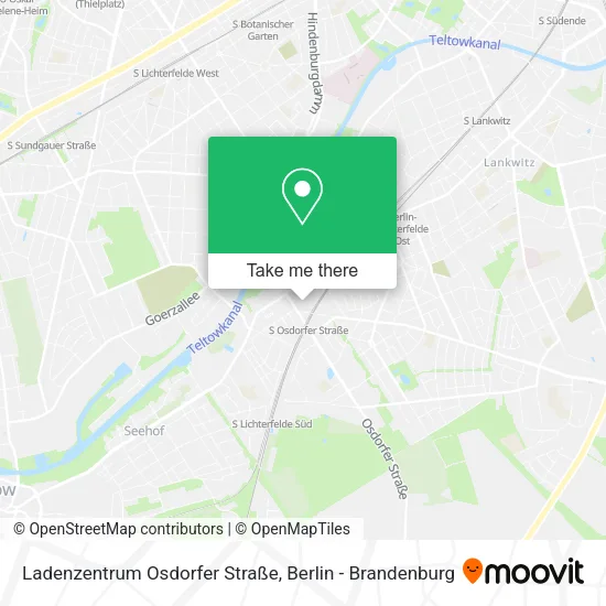 Карта Ladenzentrum Osdorfer Straße