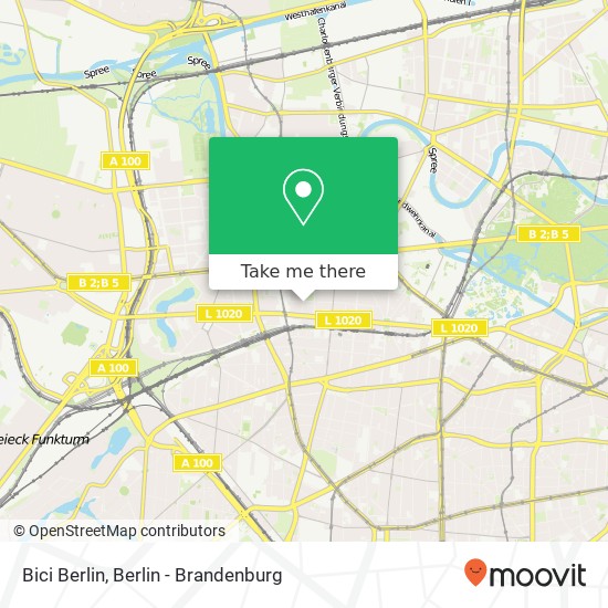 Bici Berlin map