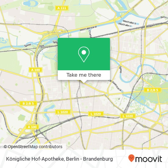 Königliche Hof-Apotheke map