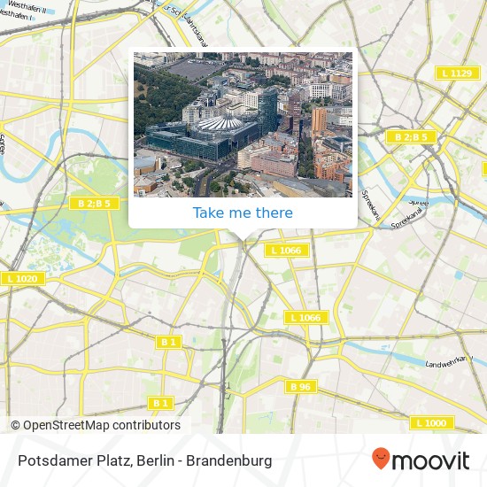 Potsdamer Platz map