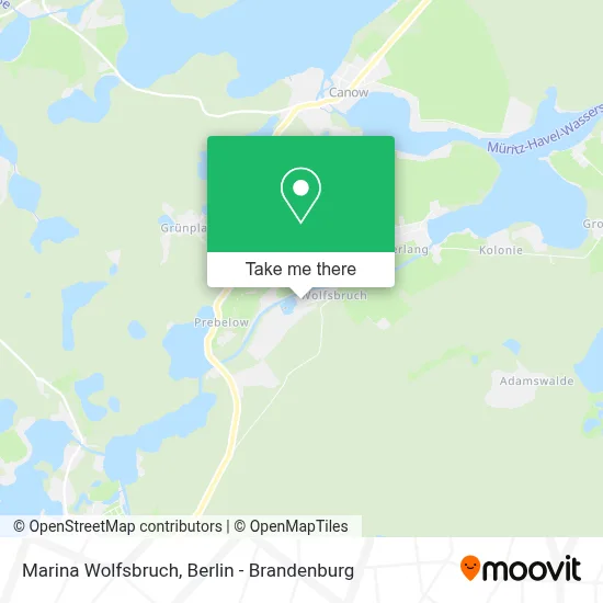 Marina Wolfsbruch map