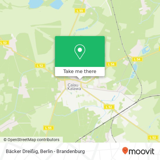 Bäcker Dreißig map