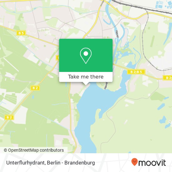 Unterflurhydrant map