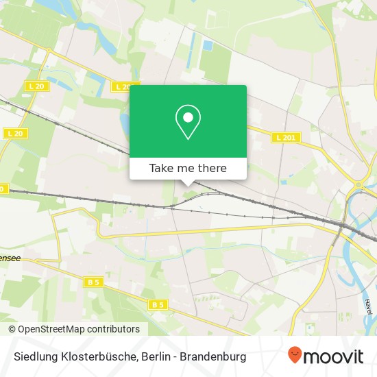 Siedlung Klosterbüsche map