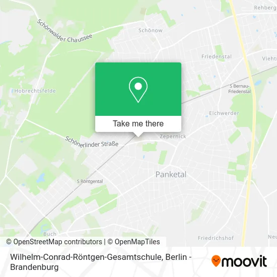 Карта Wilhelm-Conrad-Röntgen-Gesamtschule