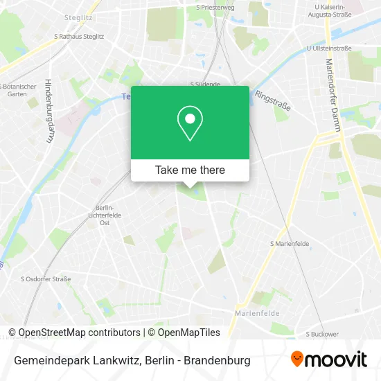 Карта Gemeindepark Lankwitz