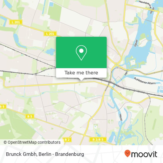 Brunck Gmbh map