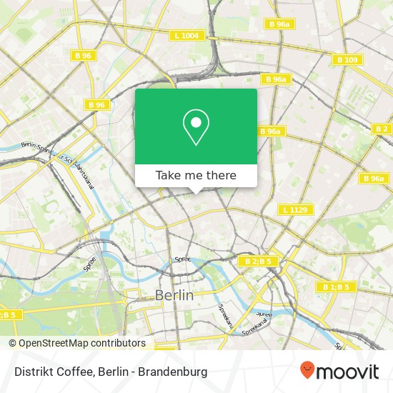 Distrikt Coffee map