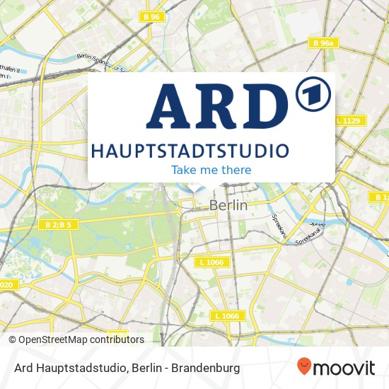 Ard Hauptstadstudio map