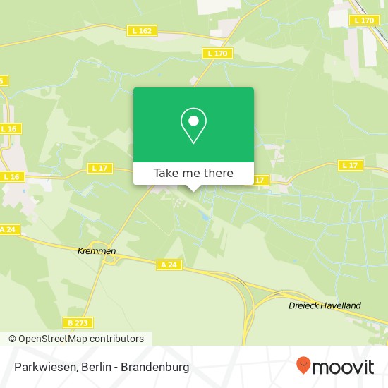 Parkwiesen map