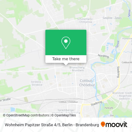 Карта Wohnheim Papitzer Straße 4/5