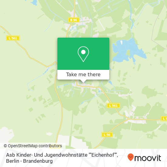 Asb Kinder- Und Jugendwohnstätte  ""Eichenhof"" map