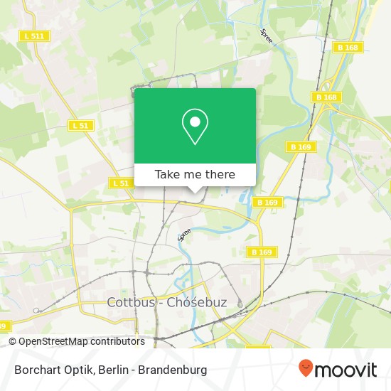 Borchart Optik map