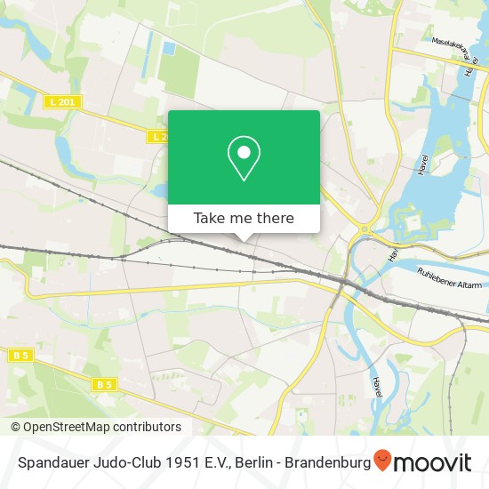 Spandauer Judo-Club 1951 E.V. map