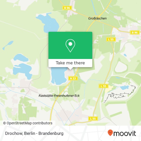 Drochow map